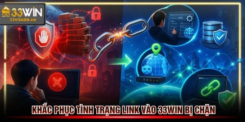2 cách khắc phục link vào 33win khi bị chặn mới nhất cho hội viên