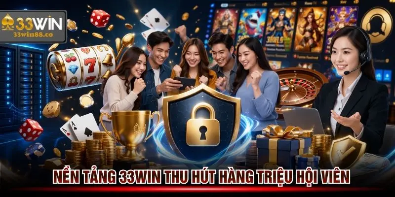 Lý do khiến nền tảng 33win thu hút hàng triệu hội viên